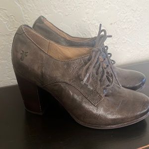 Frye Brown Leather Women's Shoes